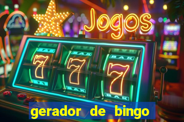 gerador de bingo cha de bebe